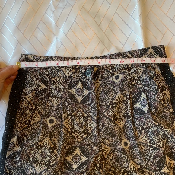 Mosaic geometric print tribal tuxedo stripe pants Forever 21 joggers travel gym - Picture 5 of 8